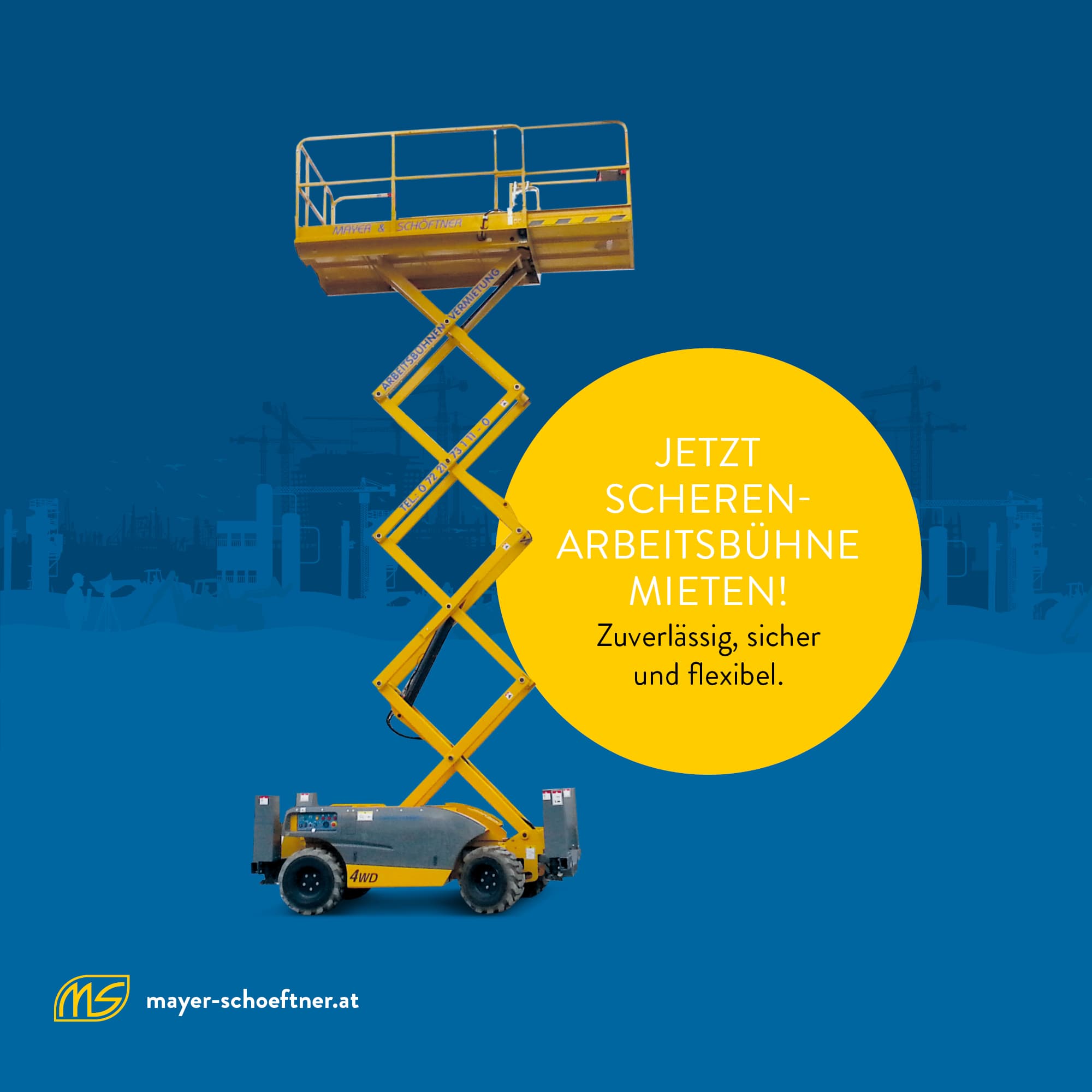 Raupenarbeitsbühne Verleih Enns – Jetzt Verfügbarkeit prüfen