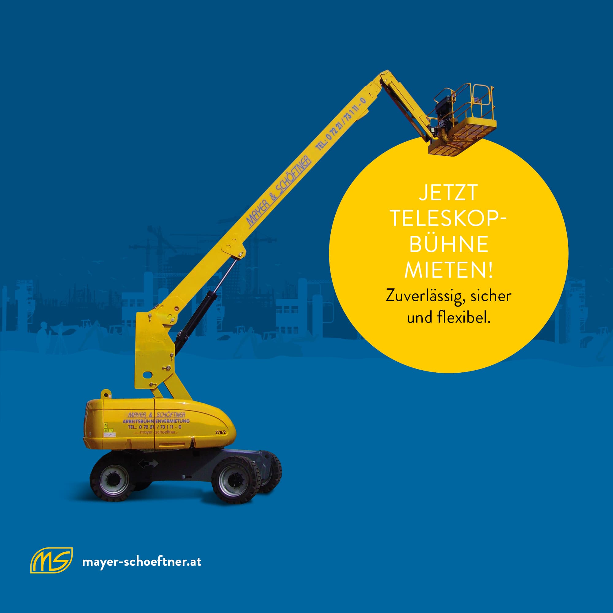 Arbeitsbühne Oberösterreich – Regionale Hebetechnik mit Erfahrung