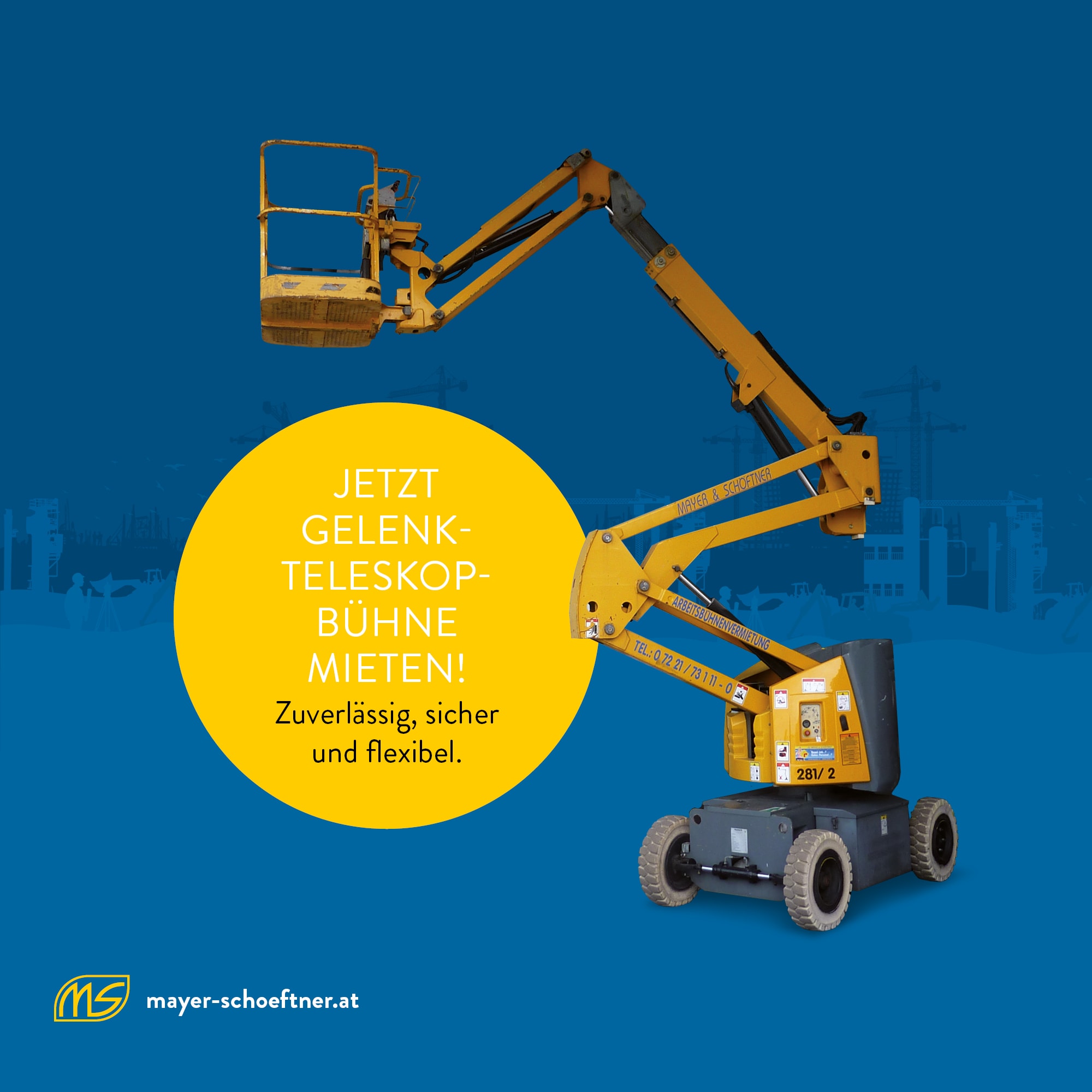 Teleskopbühne Verleih Wels und Umgebung – Modern und sicher